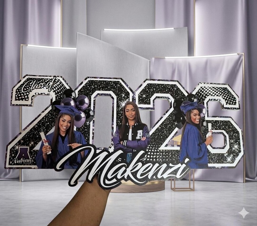 Grad Signs Handheld Custom Graduation Hand Sign (24