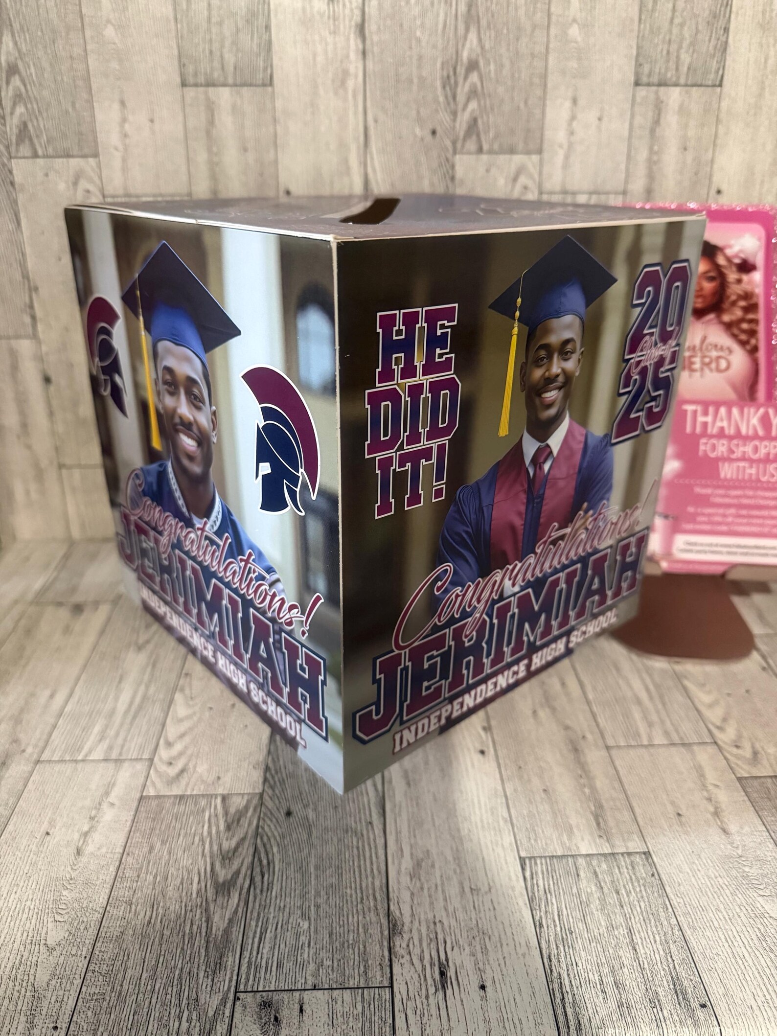 Custom Graduation Card Box - Etsy