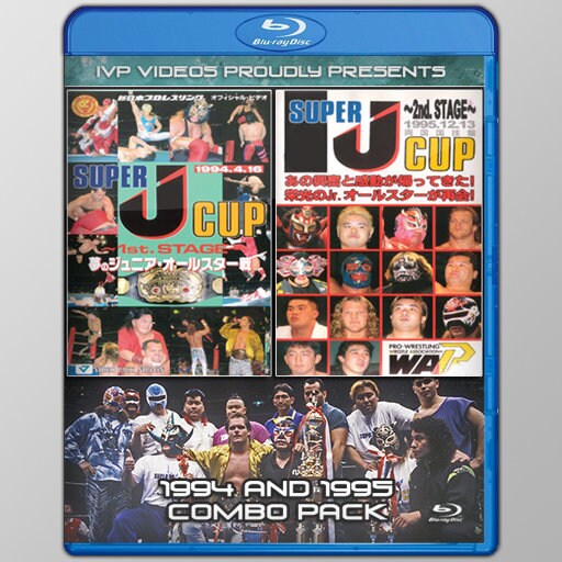 NJPW 1994 & 1995 Super J Cup Bluray With Cover Art Etsy