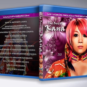 Best of Kana Asuka Single Disc Blu-Ray with Cover Art Wrestling