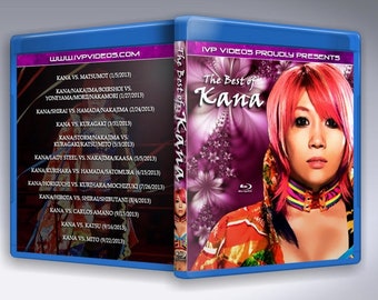 Best of Kana Asuka Single Disc Blu-Ray with Cover Art Wrestling