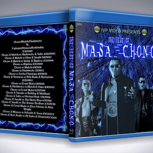 Best of Masa Chono in Japan Blu-Ray with Cover Art