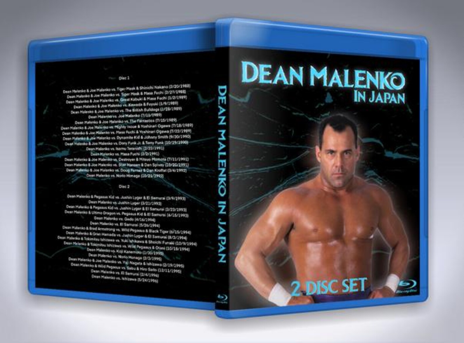 Best of Dean Malenko in Japan Blu-ray Wrestling With Cover Art - Etsy