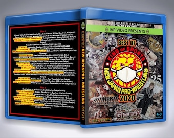 Best of NJPW in 2020 Two Disc Blu-ray With Cover Art Japanese
