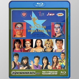 AJW Dreamslam Single Disc Blu-Ray with Cover Art Women Wrestling