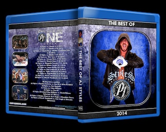 Best of AJ Styles in Japan Blu-Ray with Cover Art