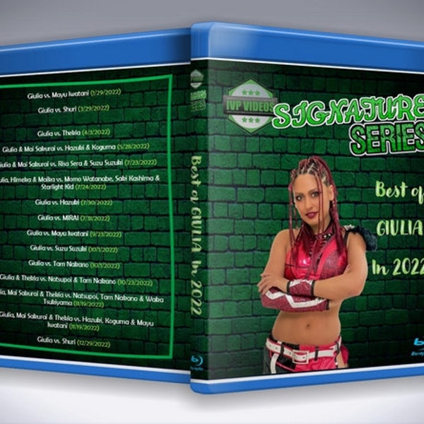 Best of Giulia in 2022 Blu-Ray with Cover Art Joshi