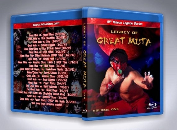 THE GREAT MUTA COMPLETE DVD-BOX グレート・ムタ ◇6536 Best Of