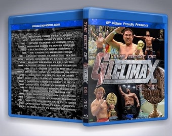 NJPW G1 Climax Finals 1991-2013 Single Disc Blu-Ray with Cover Art