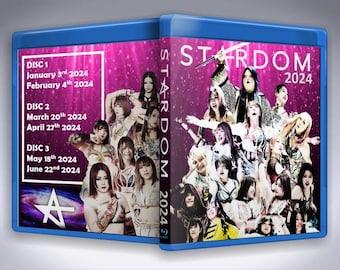 Stardom in in 2024 V.1 3 Discs Blu-Ray with Cover Art