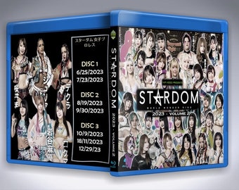Stardom in 2023 Volume 2 3 Discs with Cover Art Joshi Puroresu Women Wrestling