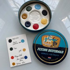 Flying Dutchman Vintage Watercolor Palette