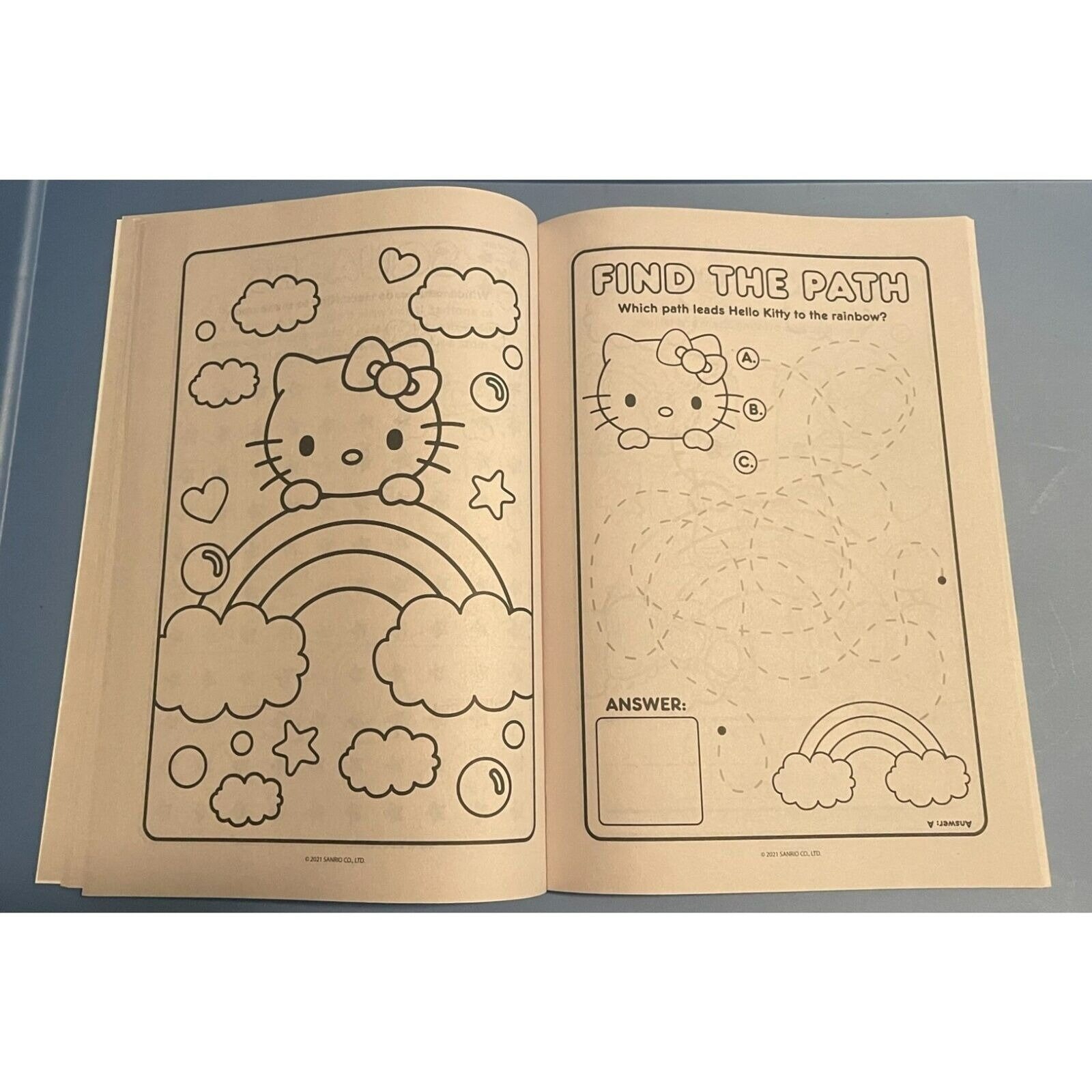 NEW Hello Kitty Jumbo Coloring and Activity Book Candy Sweets Y2K Vibes ...