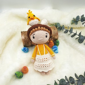 Crochet pattern Chick Else / PDF / German / Easter / Spring