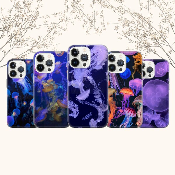 Jellyfish Phone Case Etsy