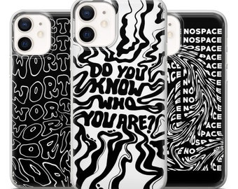 Hippie Phone Case Couverture esthétique pour Pixel 8 7 6A, iPhone 15 14 13 12 Pro 11 pour Samsung S23 S22 A73 A53 A13