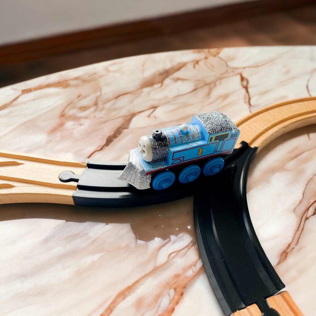 Two Way Y Switch Train Track Compatible With Wooden Brio, IKEA, Aldi