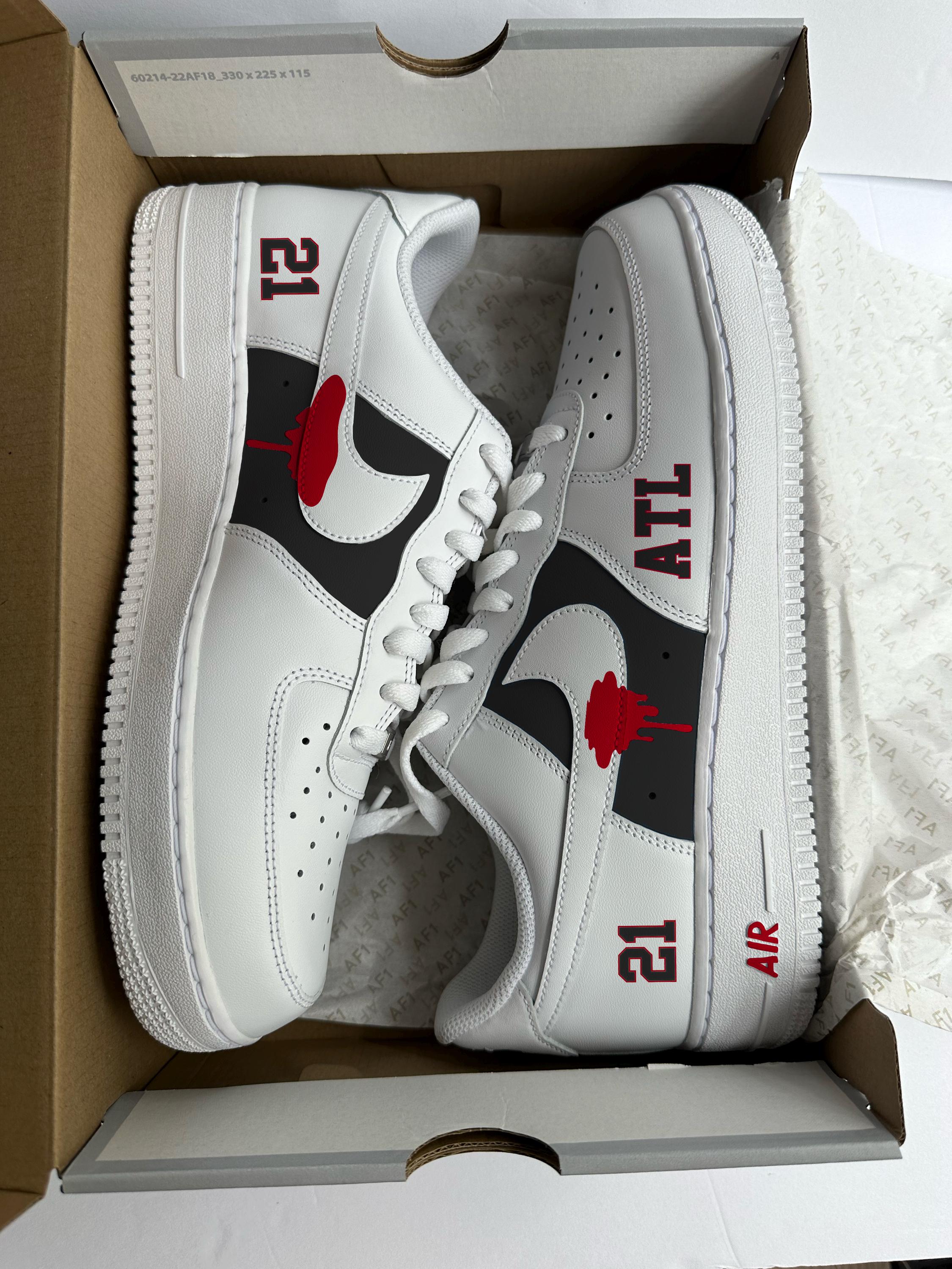Atlanta falcons sneakers on sale