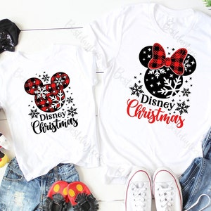 Custom Disney Christmas 2024 Shirt, Disney Holiday Shirt, Christmas Family Matching Shirt, Disneyworld Christmas Shirt