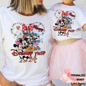 Niestandardowa koszulka Disney Trip, pasujące koszulki Disney, koszulka Disney Vacation, koszulki Disney Trip, rodzinne koszulki Disney, koszulki Disney dla dzieci GV68