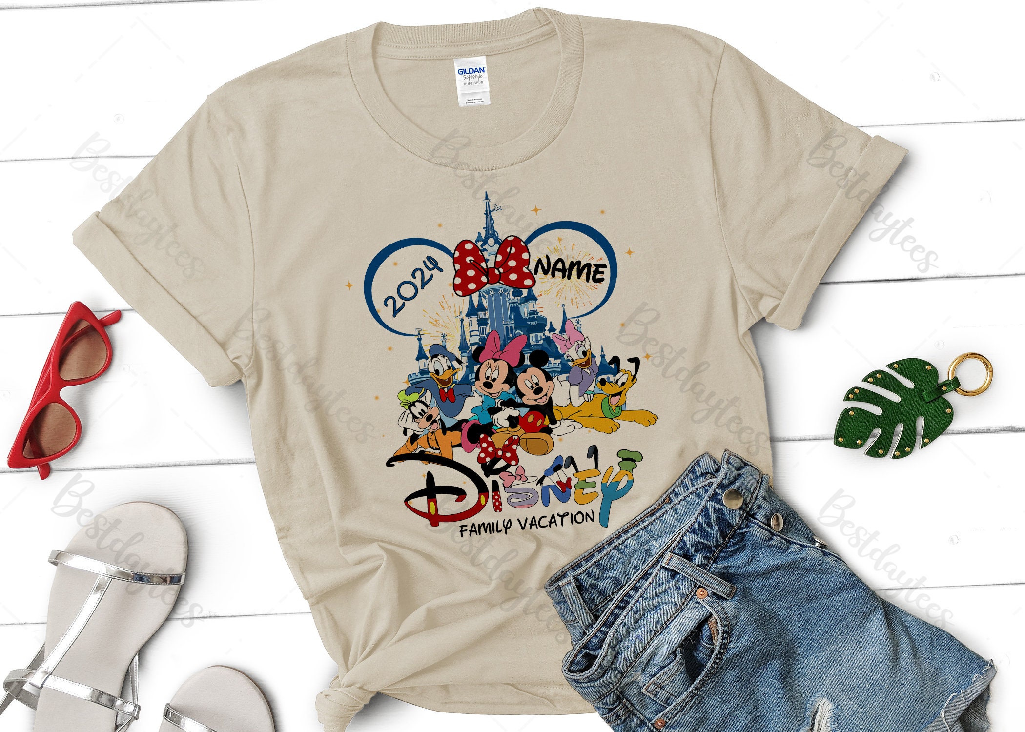 Custom Disney 2024 Shirts, Disney Family Shirts, Disney Vacation T-shirt