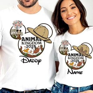 Personalized Disney Animal Kingdom Shirts, Custom Disney Safari Shirts, Animal Kingdom Family Shirt, Disneyworld Safari Shirt, Safari Tee A5