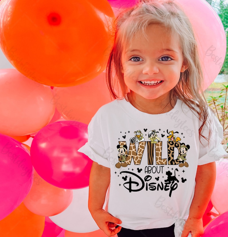 Wild About Disney Shirt Minnie Safari Shirts Animal Kingdom Etsy