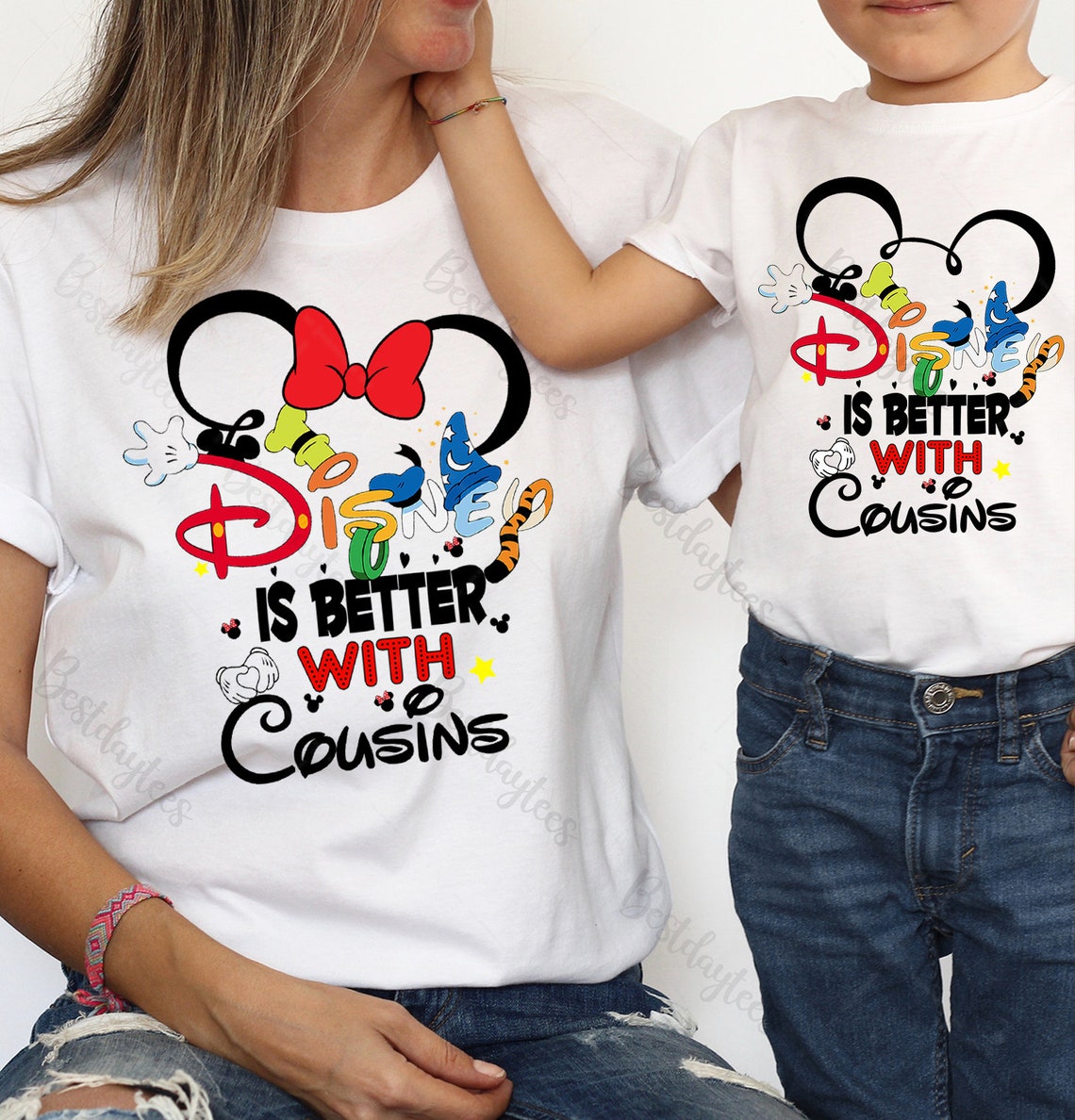 Disney is Better With Cousins Cousins Disney Trip Shirts Etsy