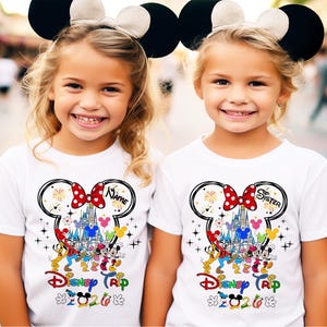 Custom Disney Trip Shirts, Disneyworld Shirts, Disney Vacation T-shirt, Disney Couple Shirt, Disney Family Matching Shirts, Disney Trip GV83 image 9