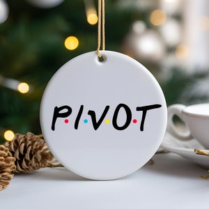 Friends Pivot Ornament, Friends Ornament, Friends Fan Gift