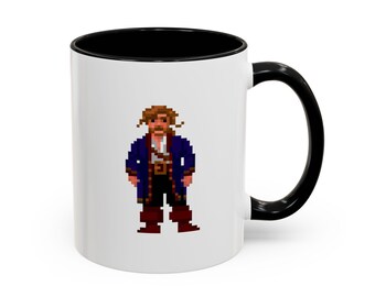 Pixel Pirate Mug | Accent Coffee Mug 11oz