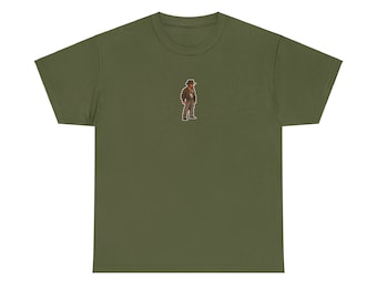 Archaeologist | Unisex Heavy Cotton T-Shirt | Indiana Jones Style | Birthday Gift | 8-bit | Pixelated | Retro