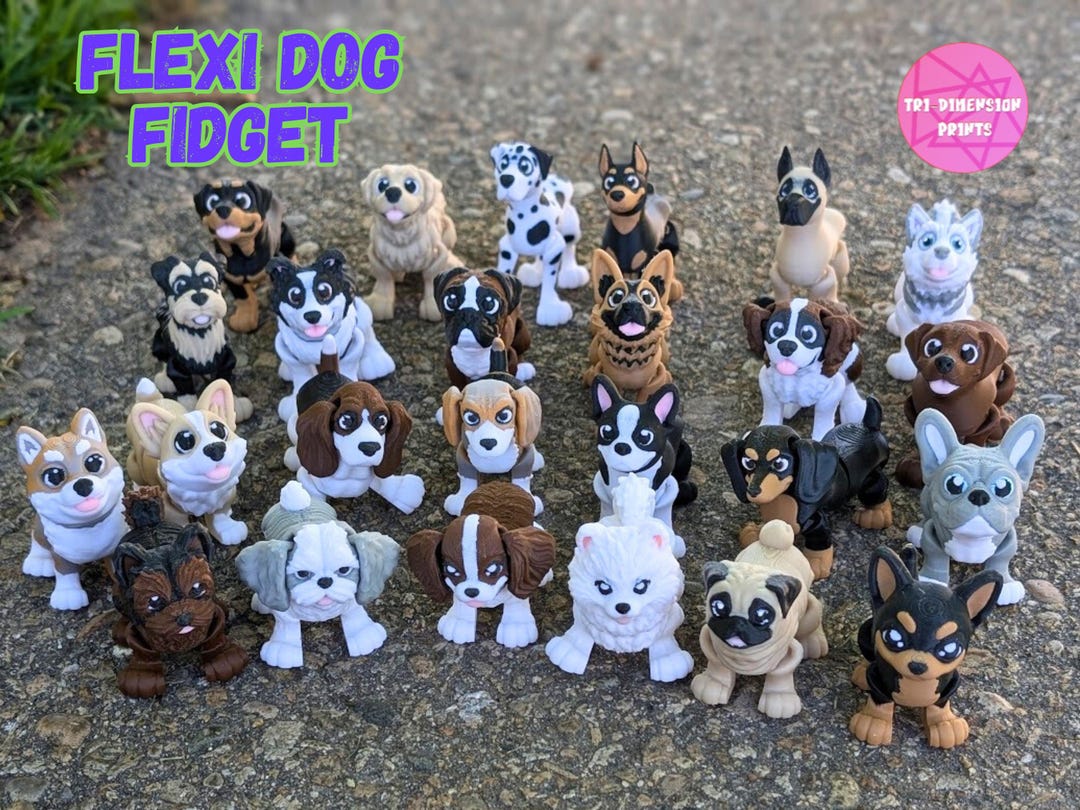 Flexi Dog Fidget - Etsy