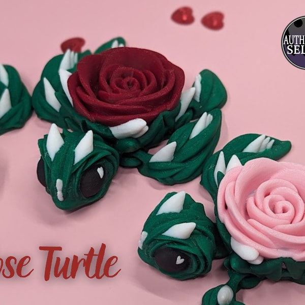 Rose Turtle Fidget