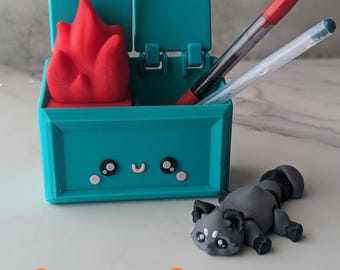Dumpster Fire and Racoon Fidget