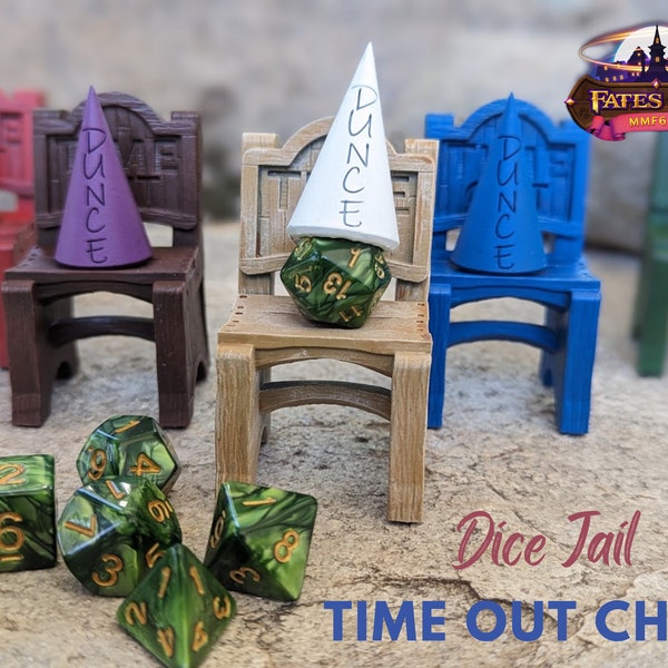 Dice Jail Time Out Chair