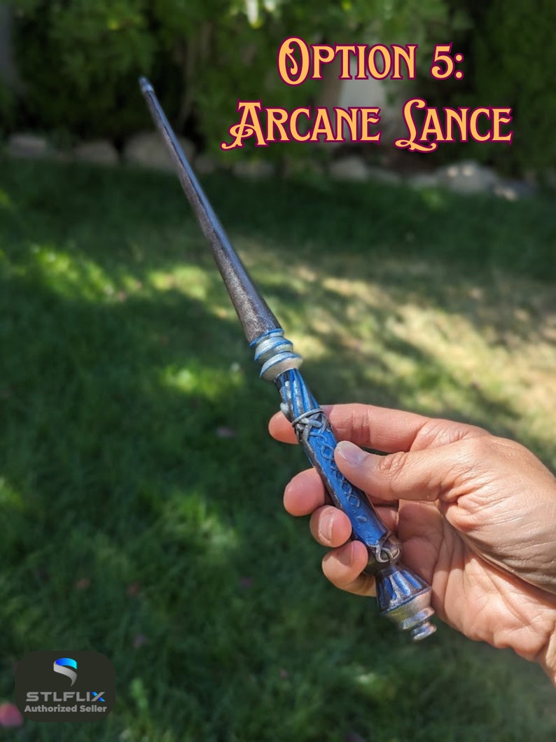 Customizable Wands STLFLIX Design Etsy