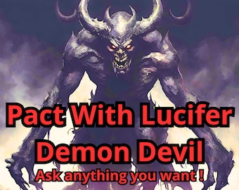 Pact With Lucifer Demon Devil | Demonic Spell Ritual | Black Magic