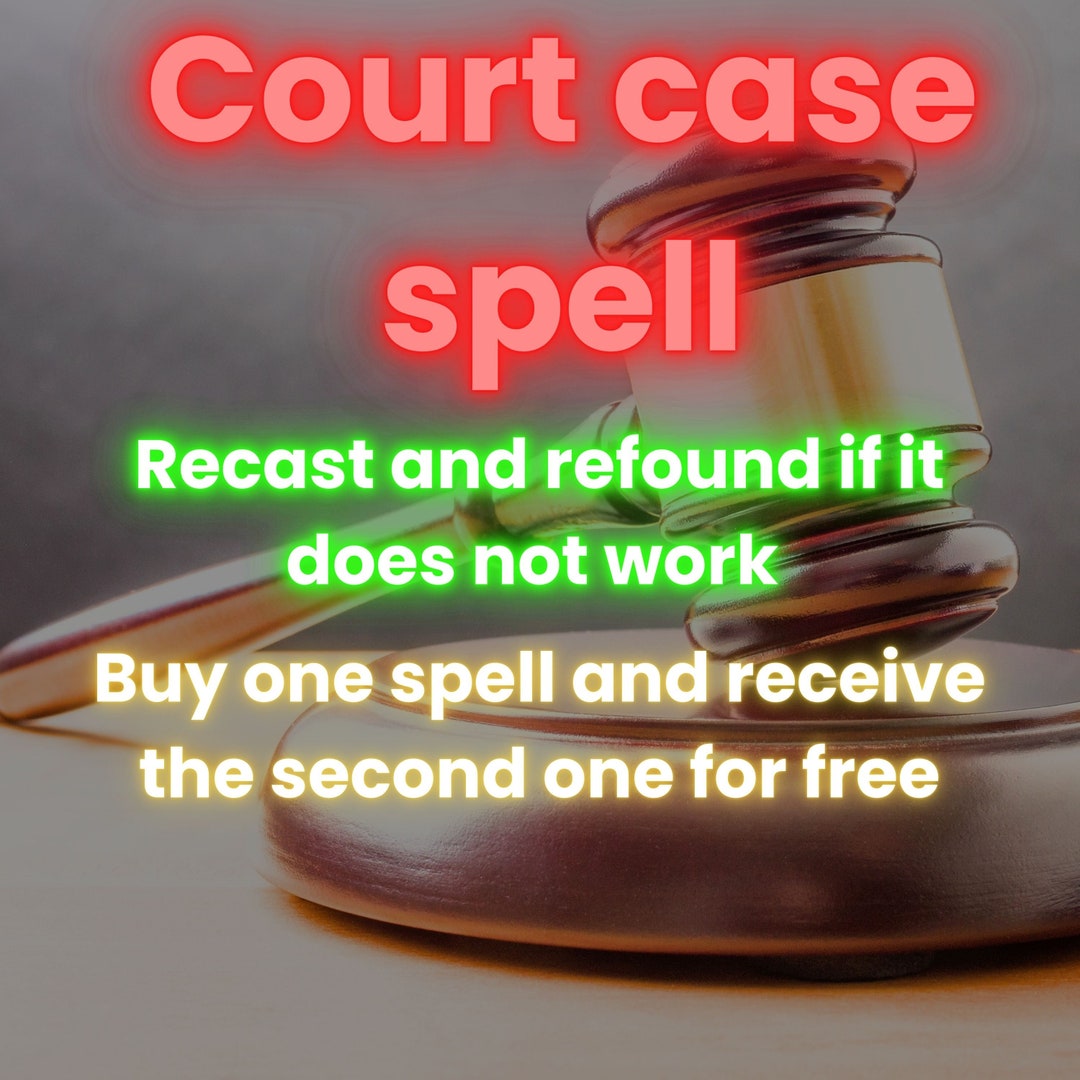 Court Case Spell/justice Spell/divorce Spell