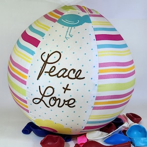 JUMBO! Peace Balloon cover toy