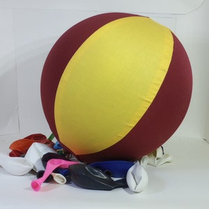 Maroon and Gold Balloon cover toy, U of M Gold Gophers colors!