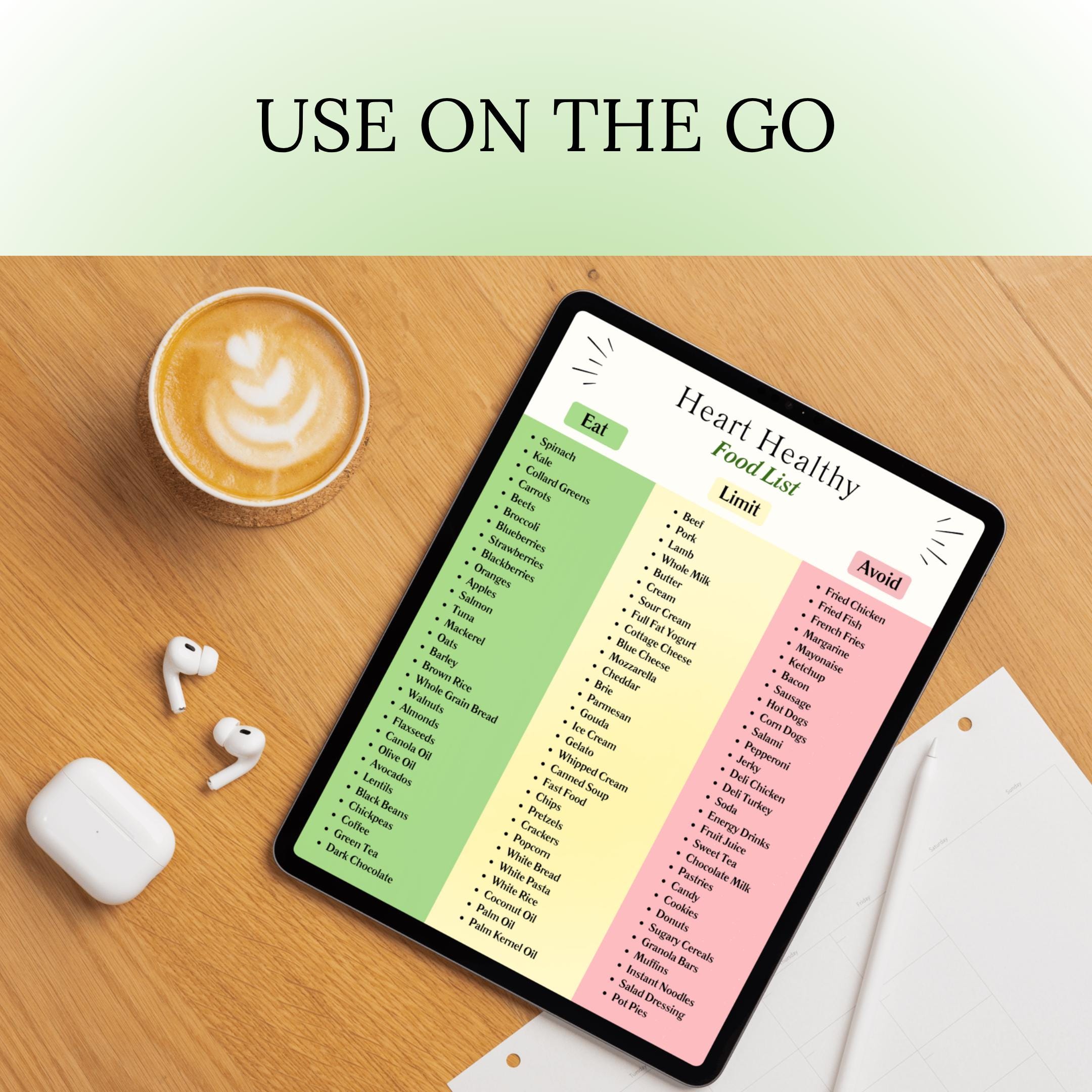 Heart Healthy Food List | Grocery List for Heart Healthy Diet | Cardiac ...