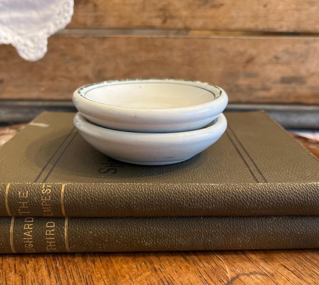 Rare Vintage Ironstone Chunky Butter Pats Set of 2 (a) - Etsy