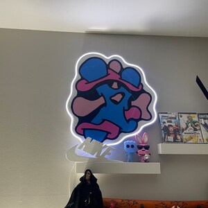 Epoxy Resin Wall Art With Rgb Led Lights