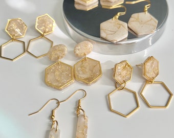 Mystery jewelry box, 18k gold plated/ surgical stainless steel (35 - 100 dollar value). Surprise earrings set. Gifts, birthday gifts