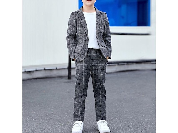 Il Gufo - Green & Blue Check Trousers | Childrensalon Outlet