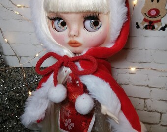 Custom Blythe doll,OOAK,Gift,Christmas Gift,Doll Blythe Clothes,Joint Doll,Blythe collection,Custom blythe doll,Jointed doll