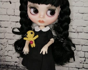 PREORDER Wednesday Addams Blythe Customization Service, Blythe Customization, Blythe Orders, Read Description before Buying