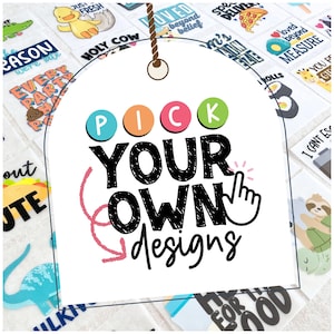 Baby Shower Iron-Ons -- Mix & Match -- Pick Your Own Decorating Station