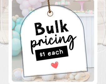 Baby Shower Iron-Ons – Bulk Pricing, Mix & Match Transfers (45+ Designs)
